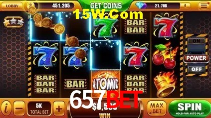 Jackpots e promoções na 657Bet